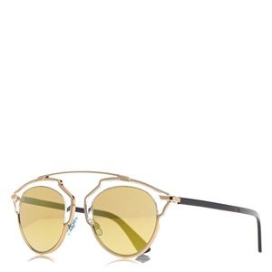 Christian Dior Gold So Real Sunglasses